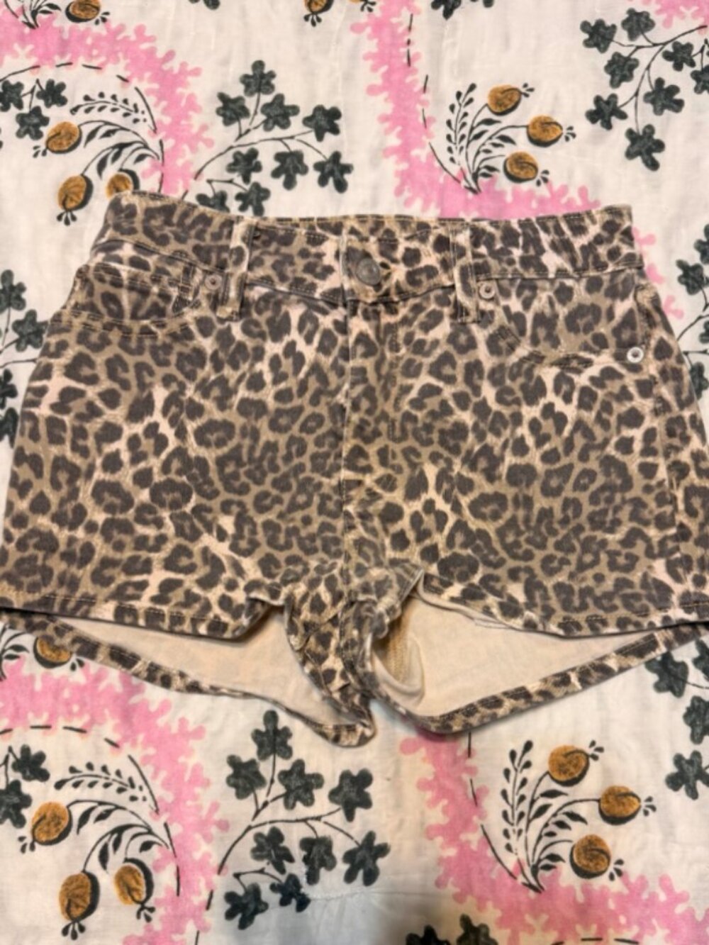 AE Leopard Print Shorts 000